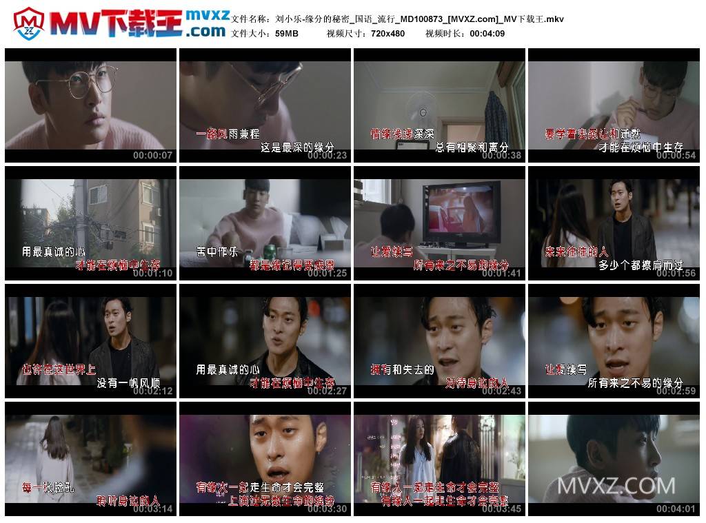 刘小乐-缘分的秘密_国语_流行_MD100873